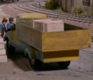 (with a yellow cargo bed)