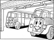 Algy in Colouring Book