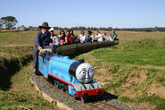 Gordon running up the Duplicated Branch Line