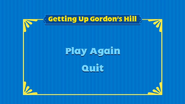 GettingUpGordon'sHillMenu