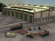 Tidmouth Sheds in the Calling All Engines! DVD game