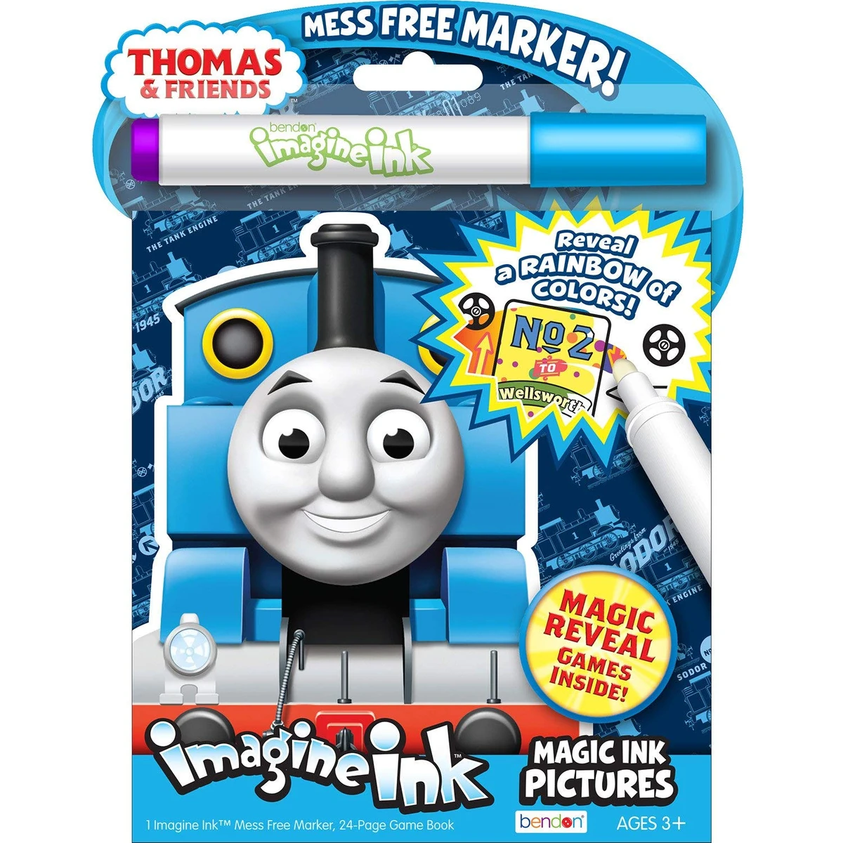 Imagine Ink Magic Ink Pictures Thomas the Tank Engine Wiki Fandom