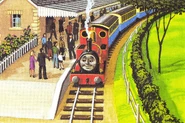 Rheneas at Skarloey at Skarloey as illustrated by Clive Spong