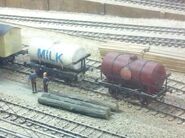 Tidmouth milk and raspberry syrup tankers