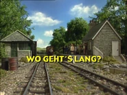 German title card