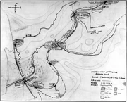 Terence pictured next to , labelled "Here Terry works