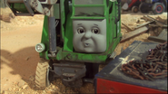 Alfie's unused sixth series surprised face that appeared in both Jack and the Sodor Construction Company and The Great Discovery (2002, 2003/2006, 2008)