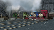 Rheneas, Peter Sam, Sir Handel, and Skarloey