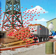 Troublesome Trucks in an Engine Adventures book