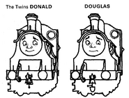 Donald and Douglas in The Railway Series: Surprise Packet