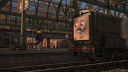 Sir Topham Hatt with Diesel