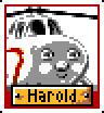 Harold's Memory Game Card