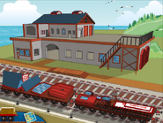 Flatbeds in the Misty Island Rescue game