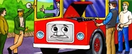 Bulgy smiling