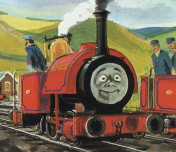 Thomas & Friends Rheneas Skarloey James The Red Engine PNG - Free