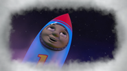 Thomas envisions himself as a rocket