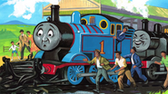 Thomas and Jinty as illustrated by Loraine Marshall