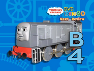 Dennis's model in Thomas & Friends: DVD Bingo