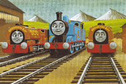 Thomas with Bill and Ben