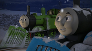 Oliver with his snowplough