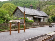 Tan-y-Bwlch station, a basis for Skarloey station