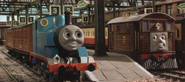 Thomas, Toby, Annie, and Clarabel