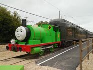 Percy at the Illinois Railroad Museum