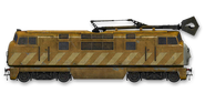 A side orthographic of Diesel 10's CGI model