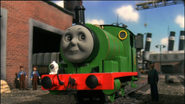 Fergus with Thomas, Salty and Percy