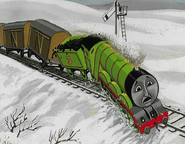 Henry in a Railway Series pop-up book