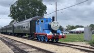 Thomas at the Illinois Railroad Museum in 2021