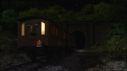 Clarabel with an 'end train' lantern