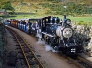 SRRL No. 24, a 2-6-2 visiting locomotive