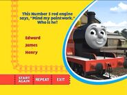 James in Thomas' Track Trivia game