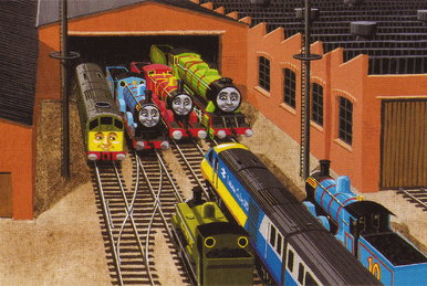 Thomas adventures tidmouth sheds discount