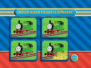 Percy in "Which Island Picture is Different?"