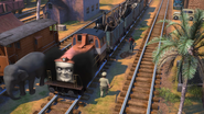 A brake van in the twenty-third series