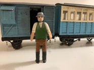 Farmer Trotter's series 3 figure owned by Twitter user ThomasTankMerch