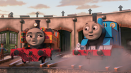 Thomas with Nia