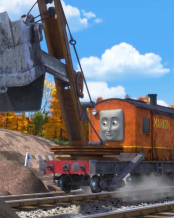 Marion Thomas The Tank Engine Wikia Fandom - thomas and friends the engine in the pond and crashes into percy s trucks roblox 2 youtube