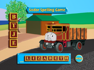 Elizabeth in Sodor Spelling Game