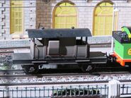 A Gauge 1 brake van at the Hara Model Railway Museum