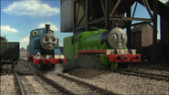 Thomas and Henry at the coaling plant