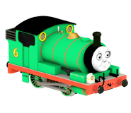 Percy's in-game model