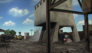 The Coaling Plant tower in Calling All Engines!