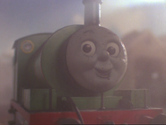 Thomas covered in coal