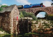 Gordon passing the Watermill