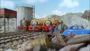 Mavis, Bill, Ben and The Fat Controller