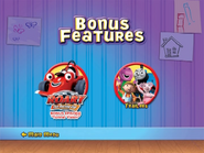 Bonus Features menu