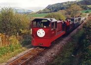 Lady Wakefield at a Days Out with Thomas event